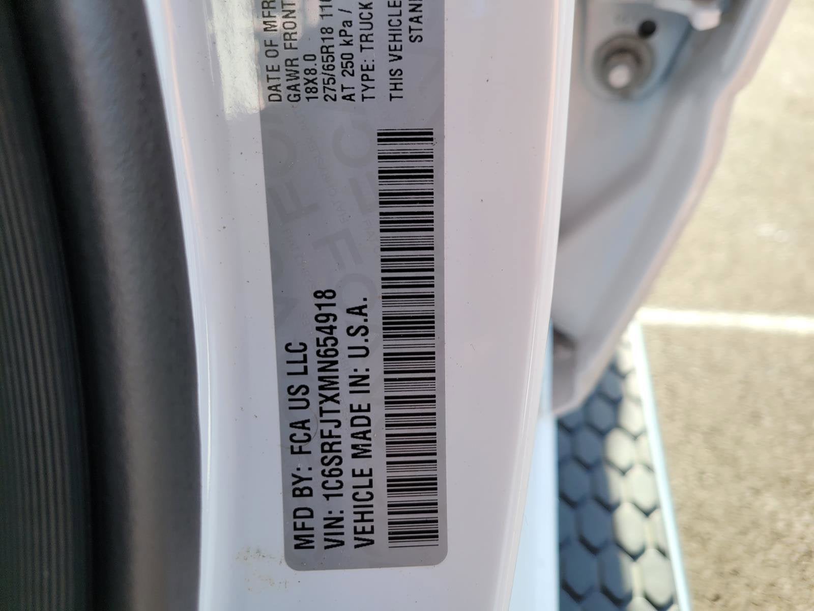 2021 RAM 1500 Laramie