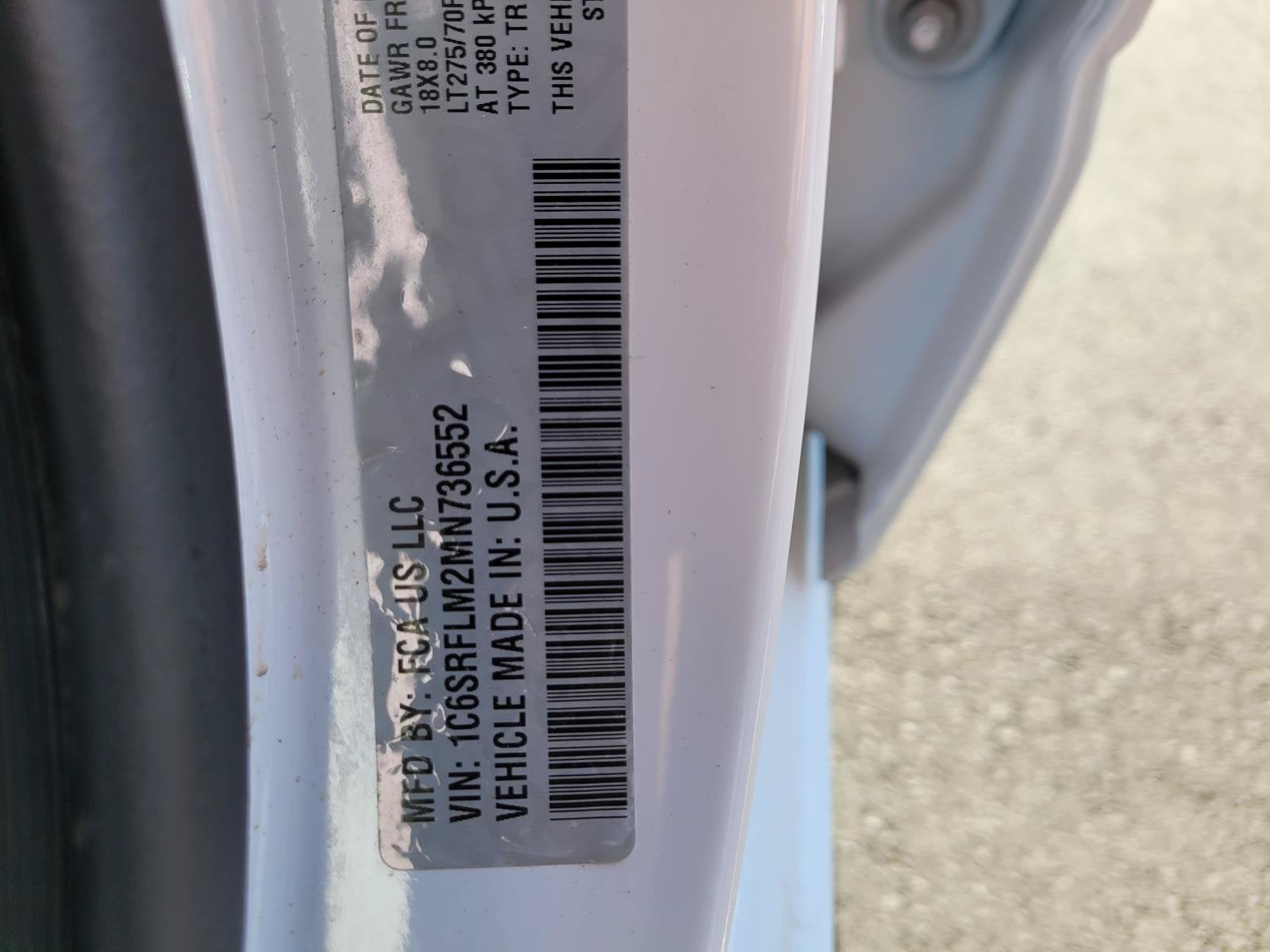 2021 RAM 1500 Rebel