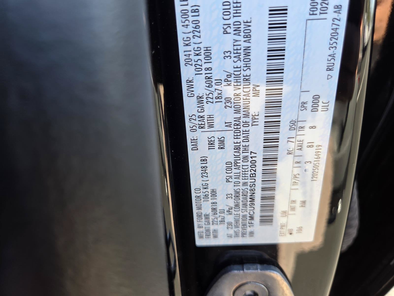 2025 Ford Escape ST-Line