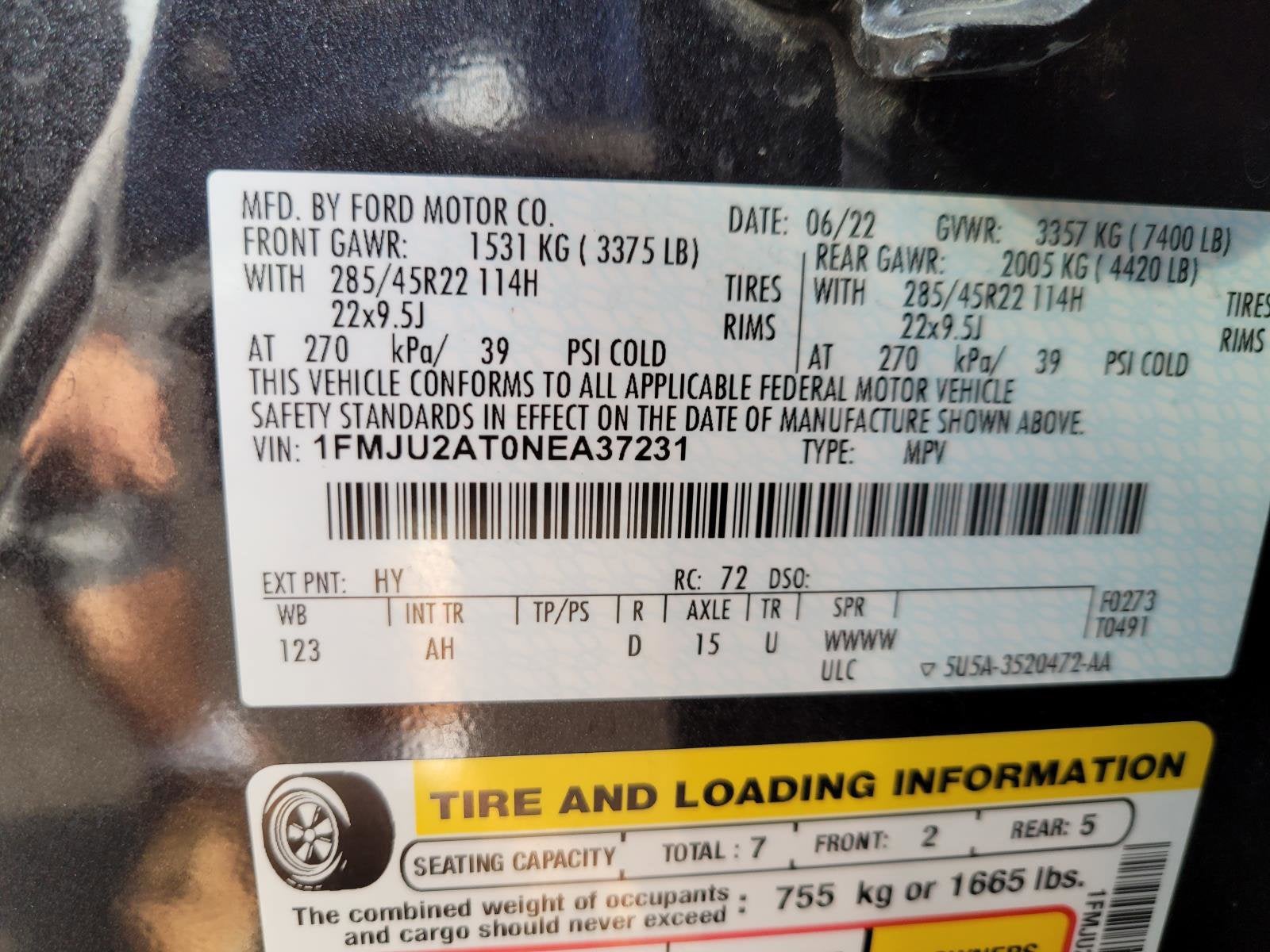 2022 Ford Expedition Limited