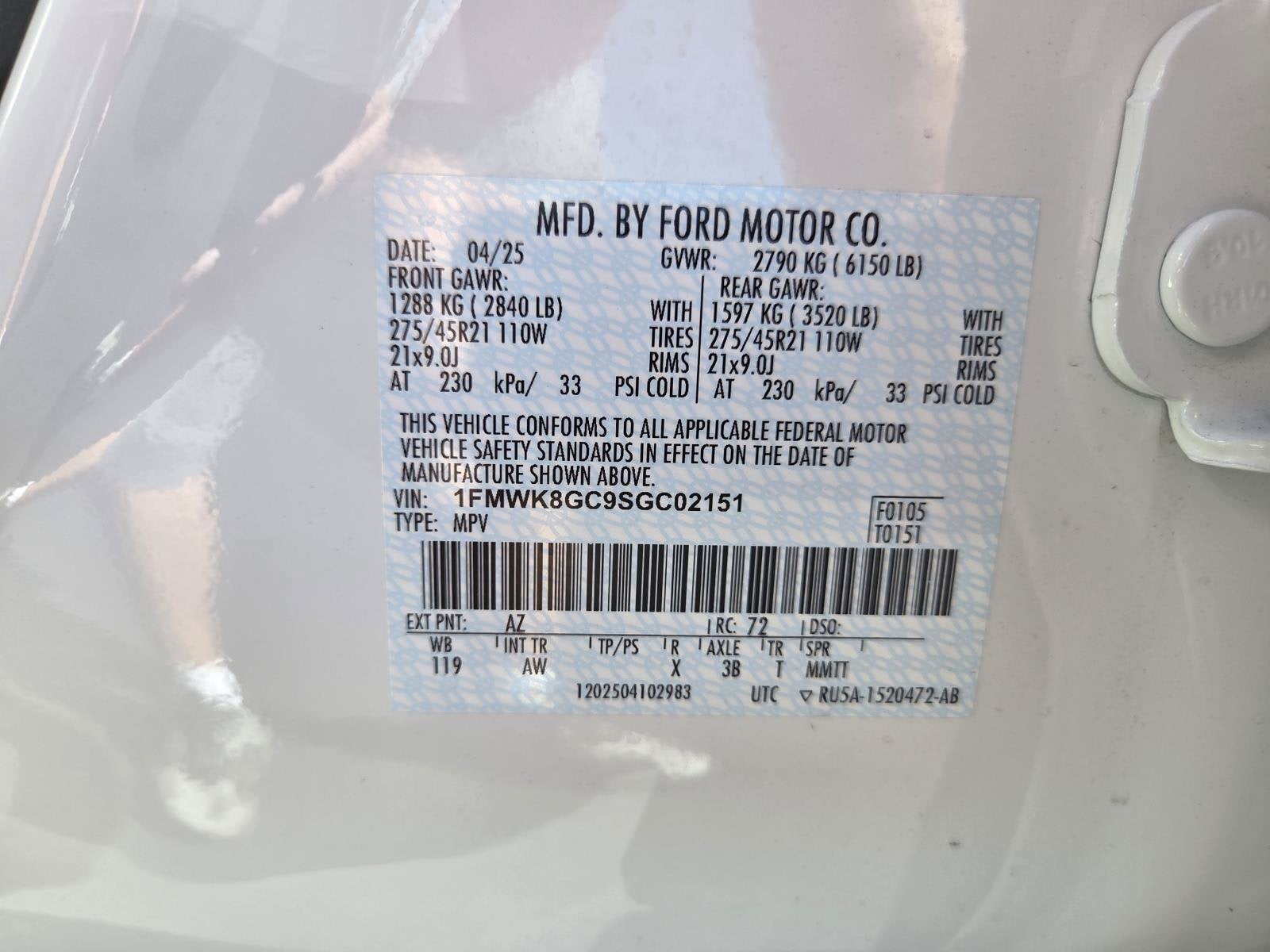 2025 Ford Explorer ST