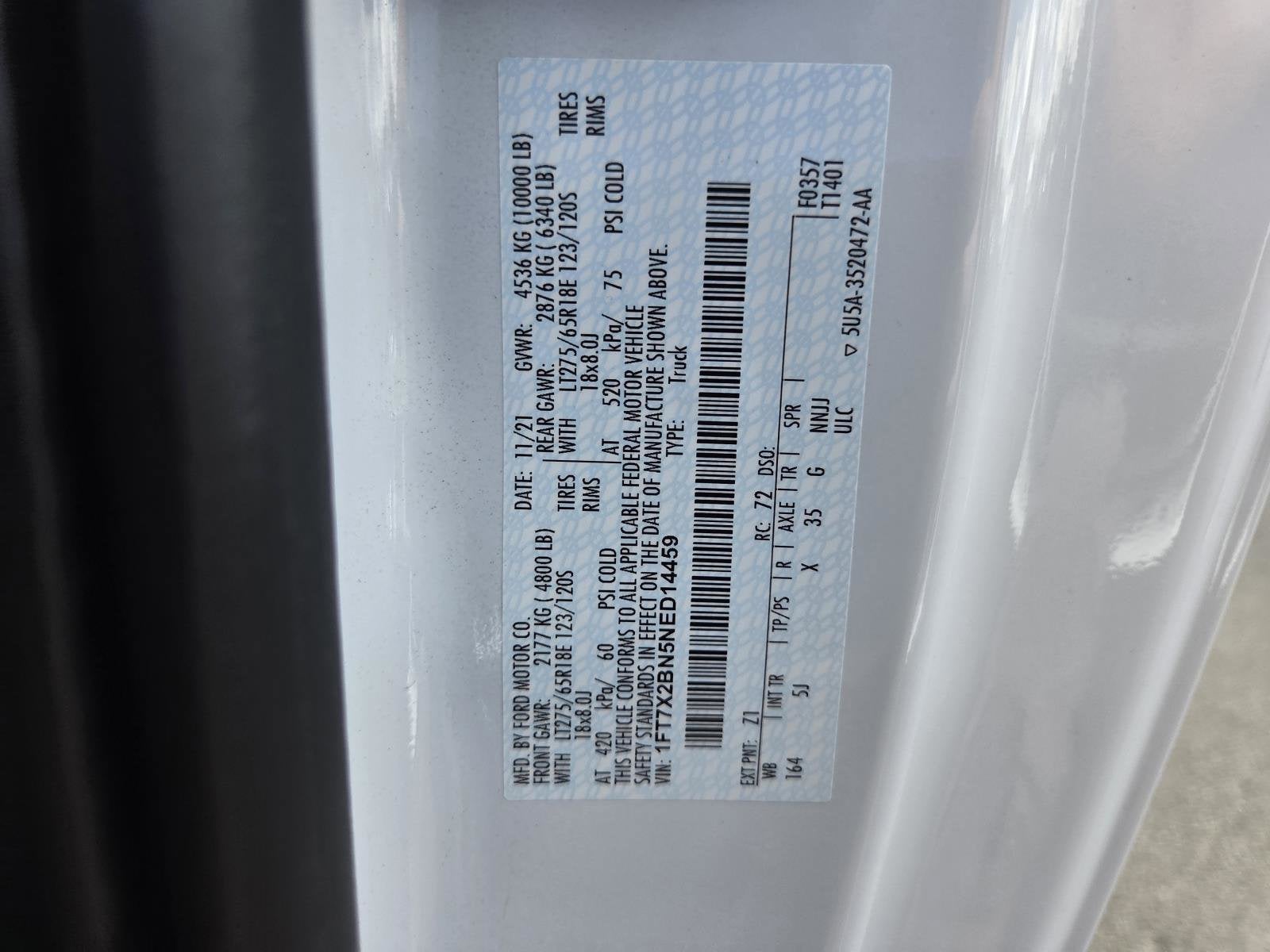 2022 Ford Super Duty F-250 SRW LARIAT