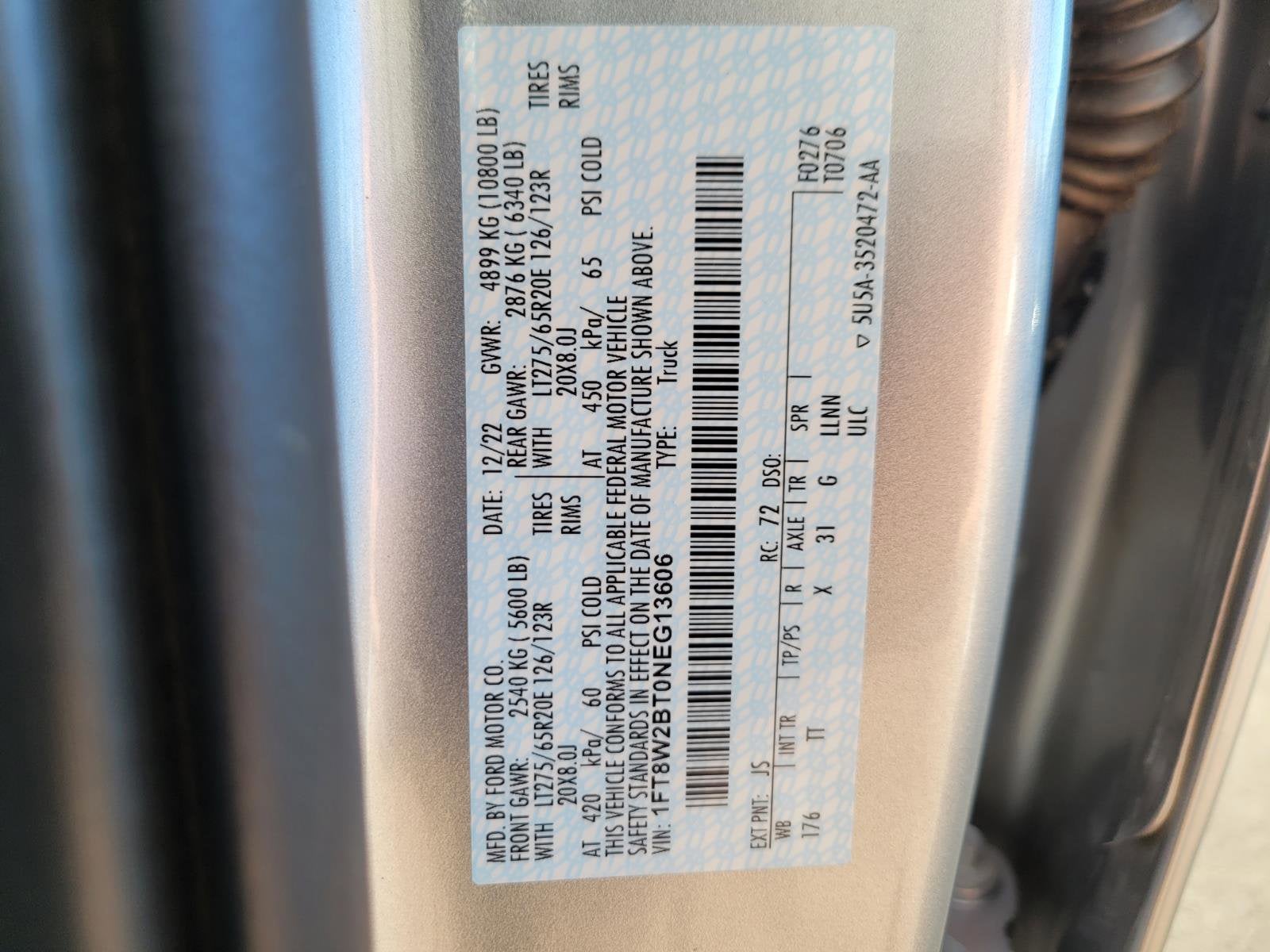 2022 Ford Super Duty F-250 SRW Limited