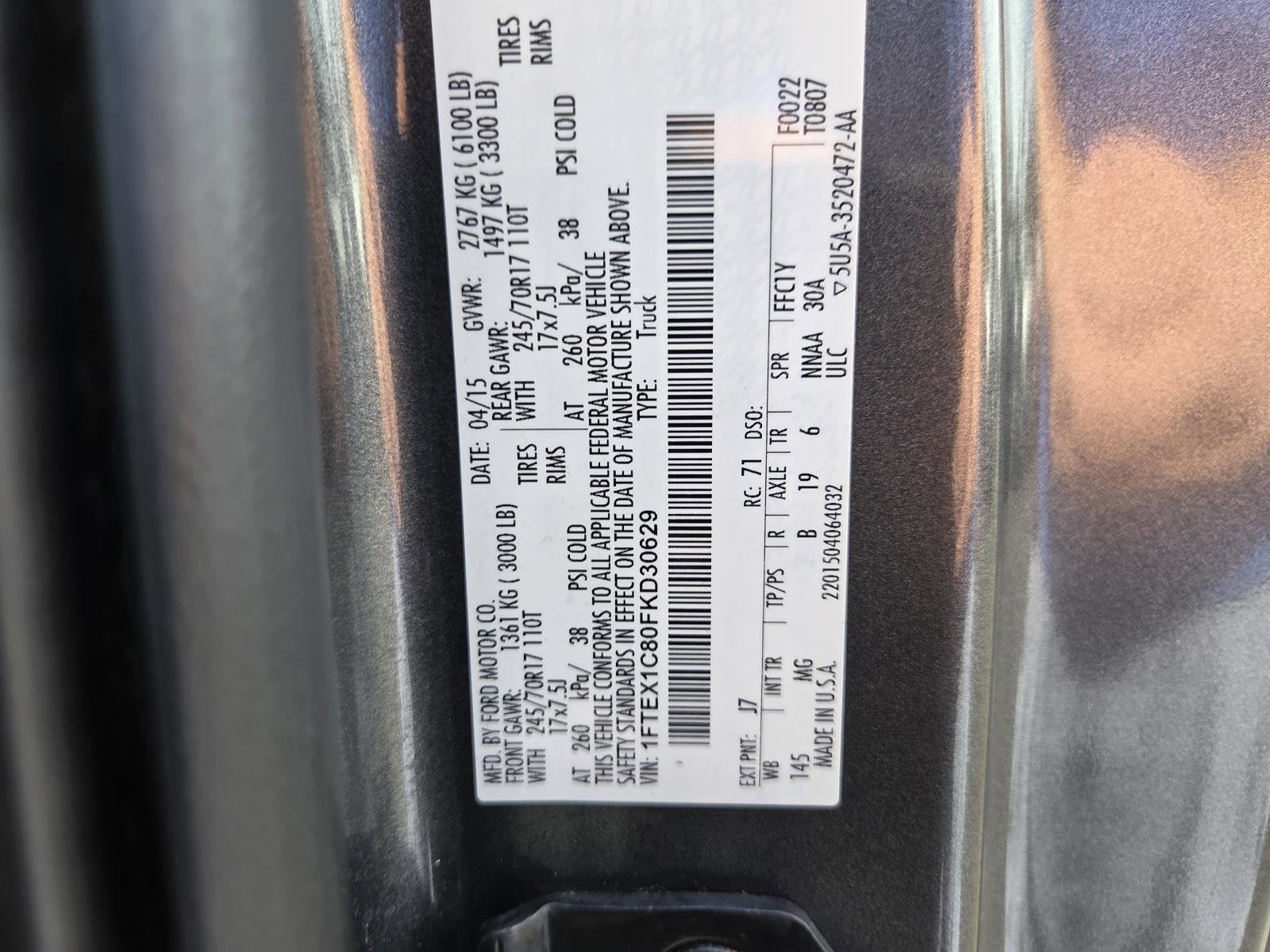 2015 Ford F-150 Base