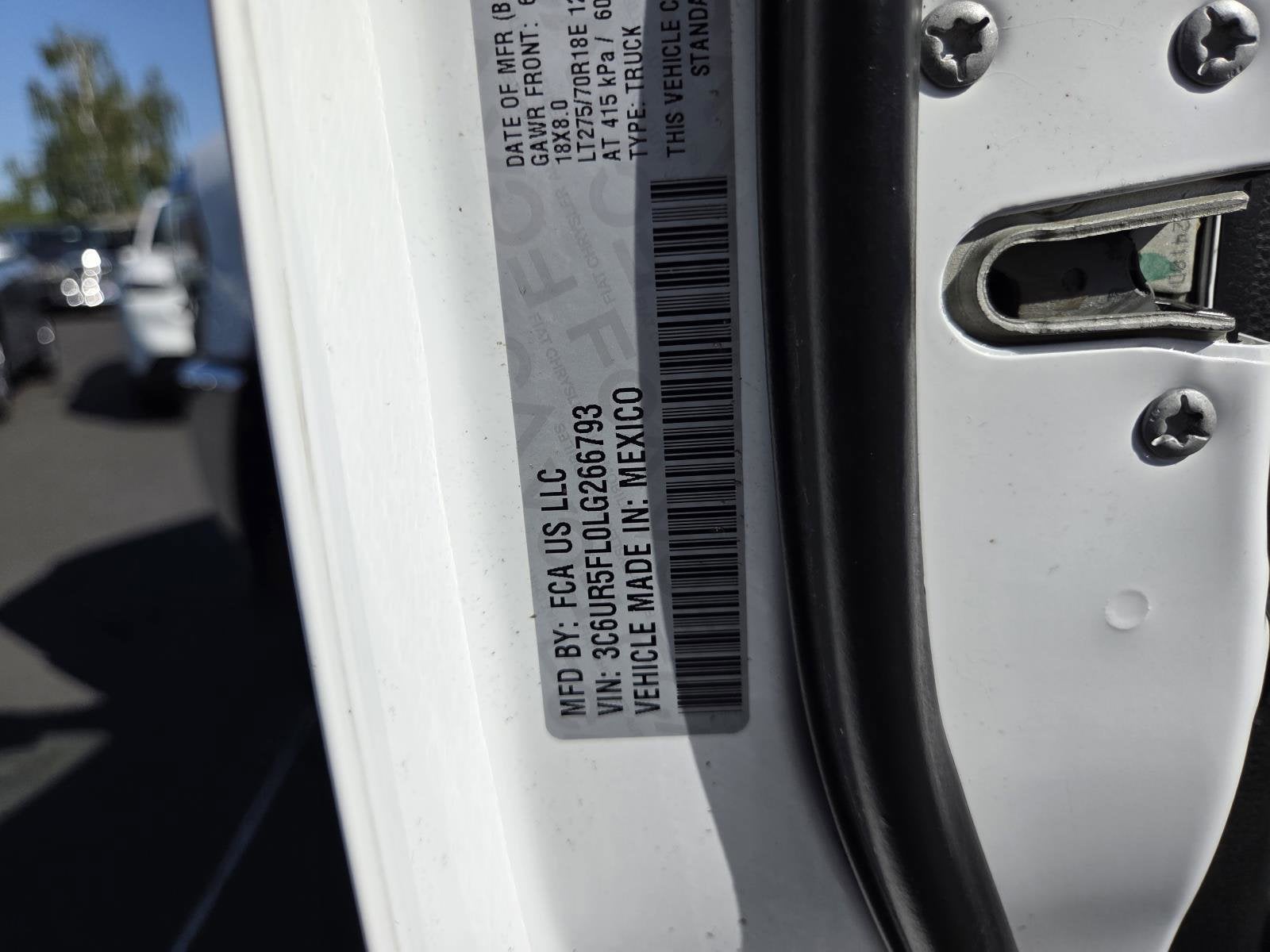 2020 RAM 2500 Laramie