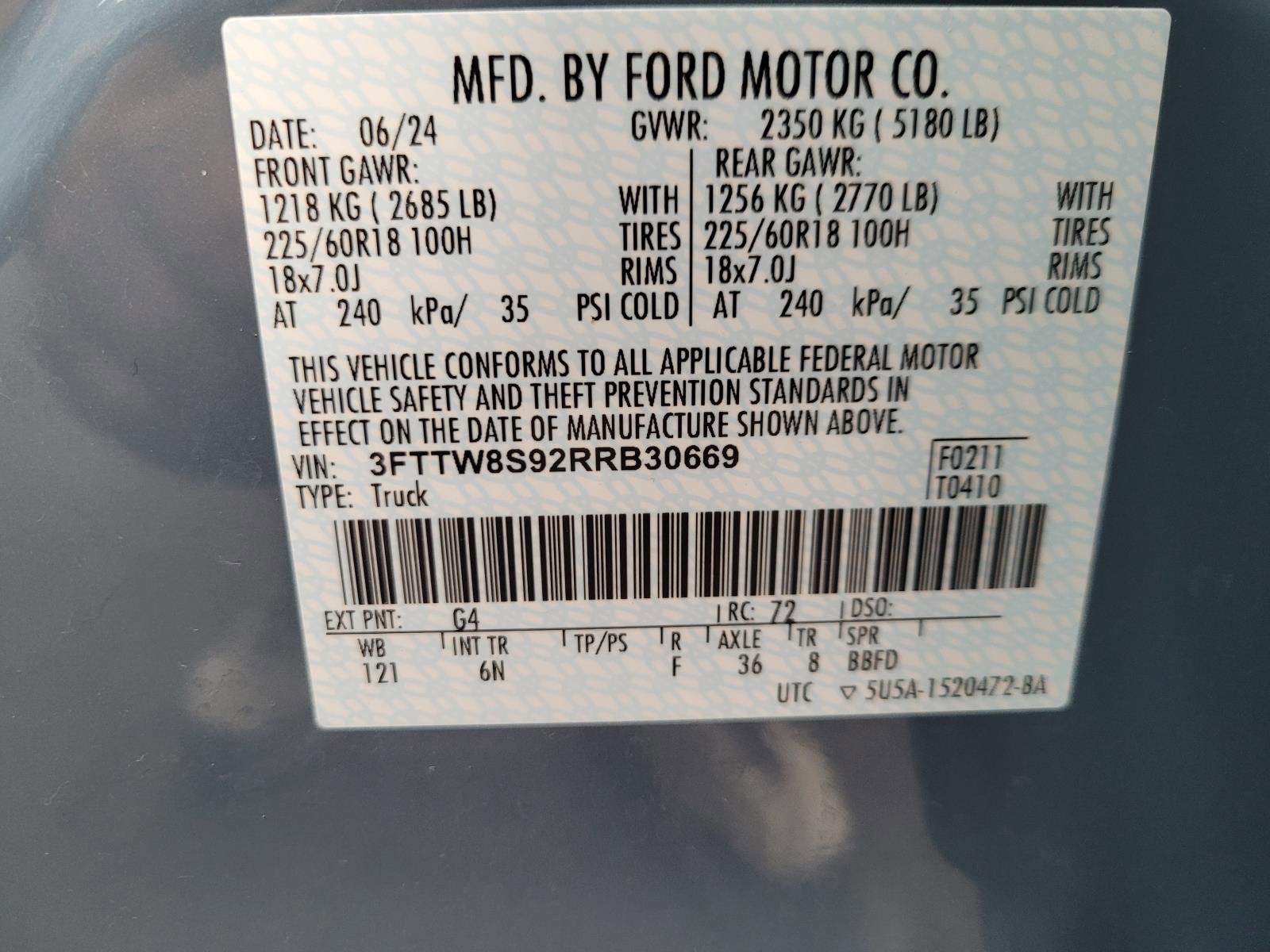 2024 Ford Maverick LARIAT