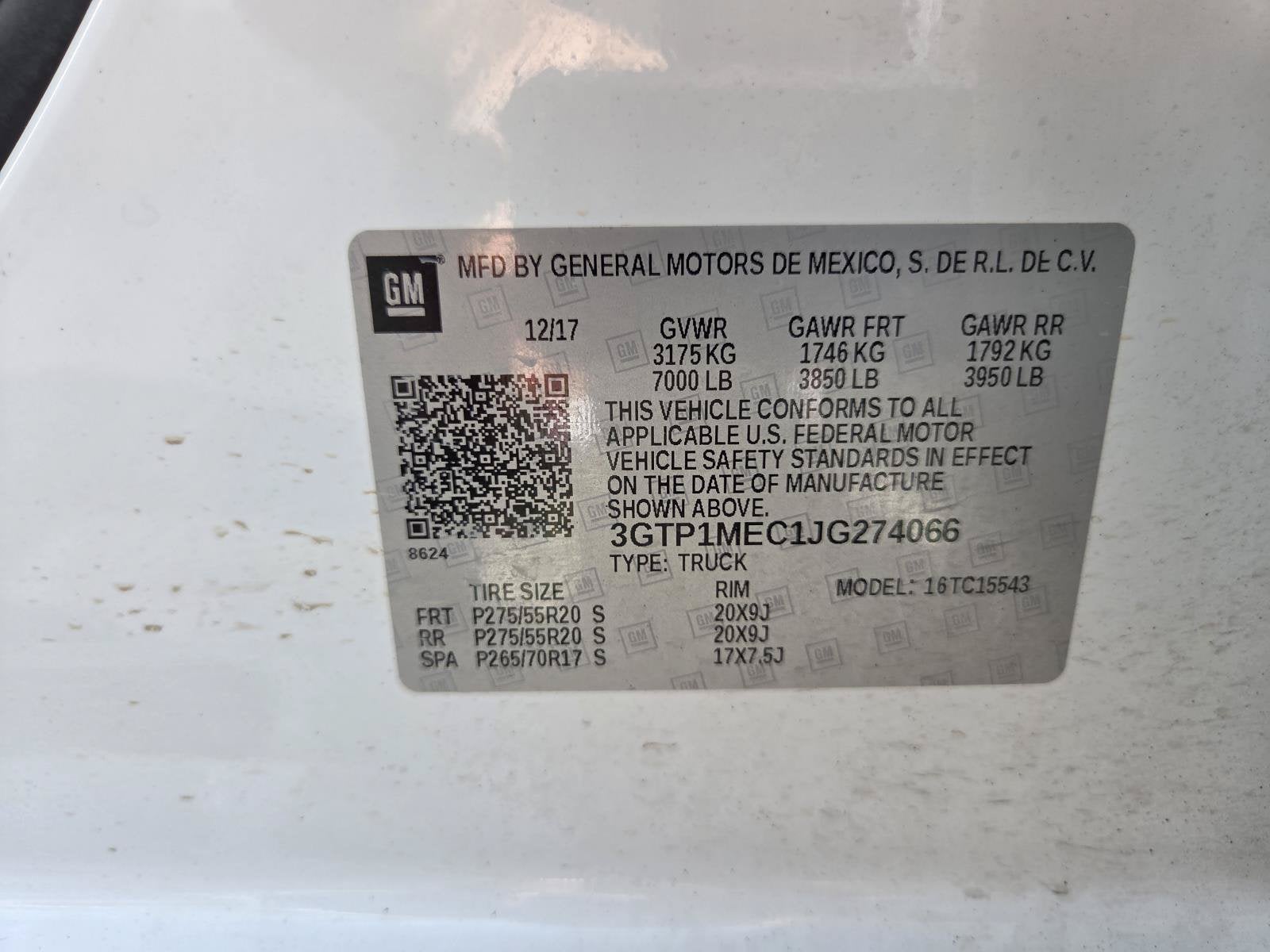 2018 GMC Sierra 1500 SLE