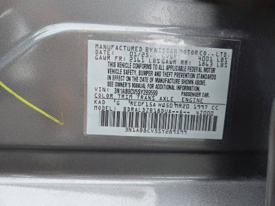 2025 Nissan Sentra SV