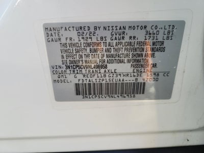 2022 Nissan Kicks SV