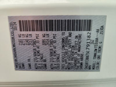 2025 Nissan Rogue SV