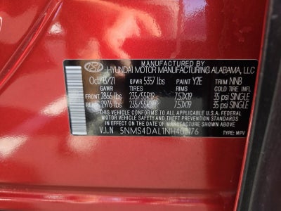 2022 Hyundai Santa Fe Limited