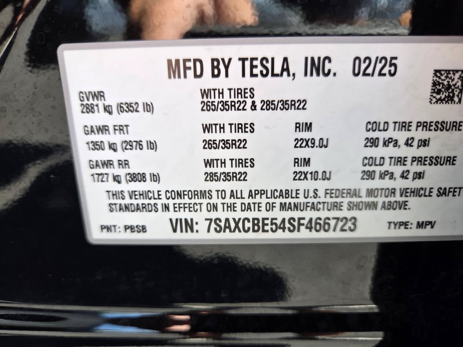 2025 Tesla Model X Base
