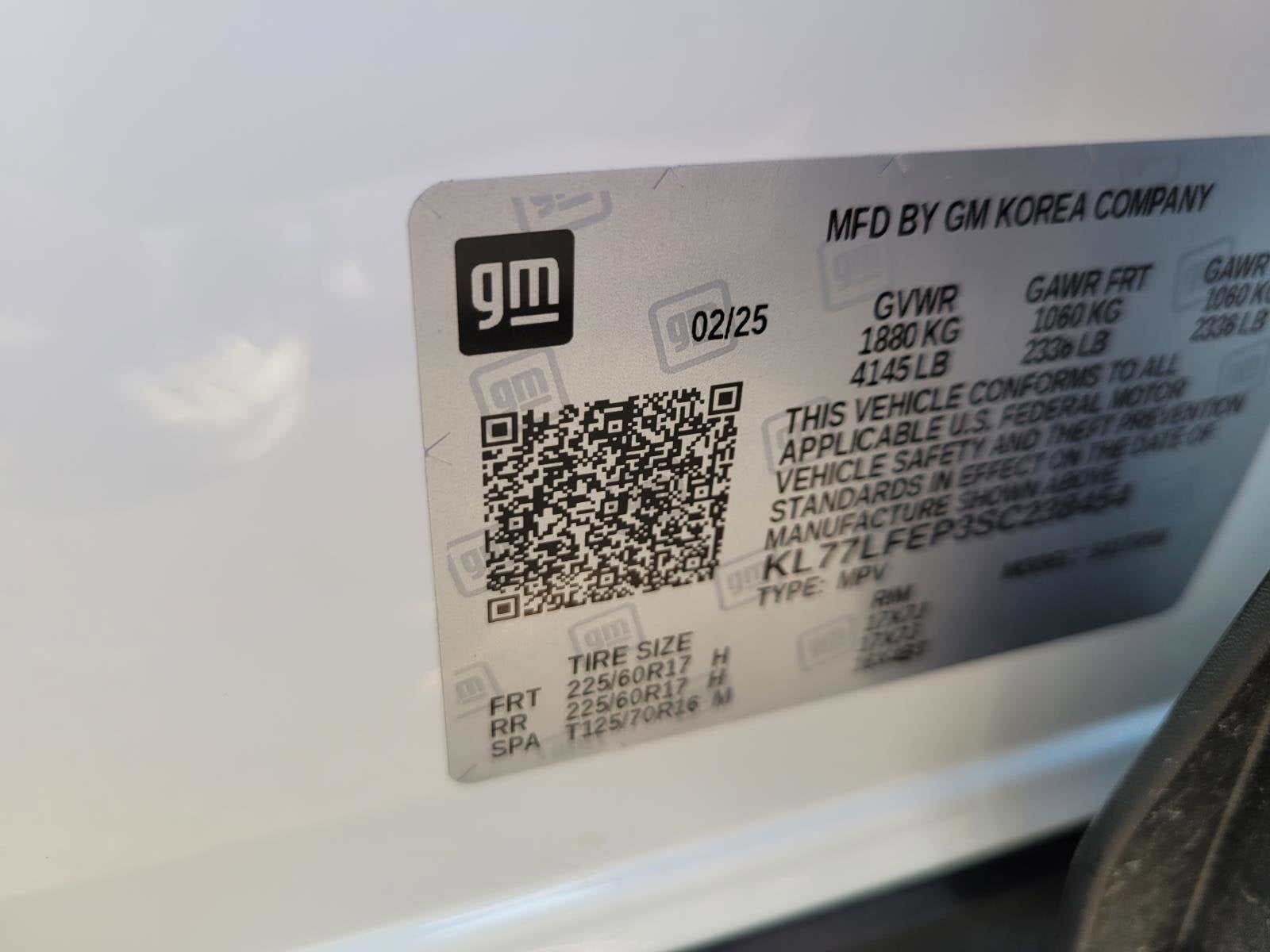 2025 Chevrolet Trax LS