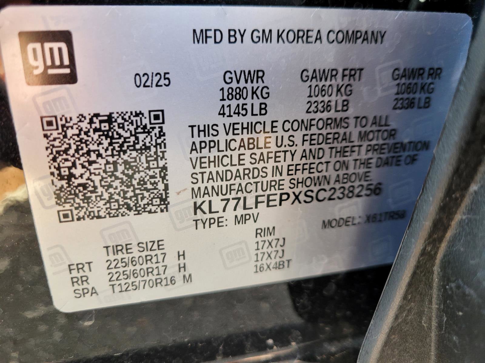 2025 Chevrolet Trax LS