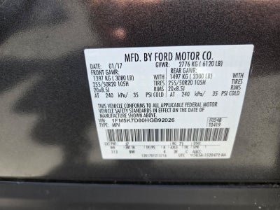 2017 Ford Explorer XLT