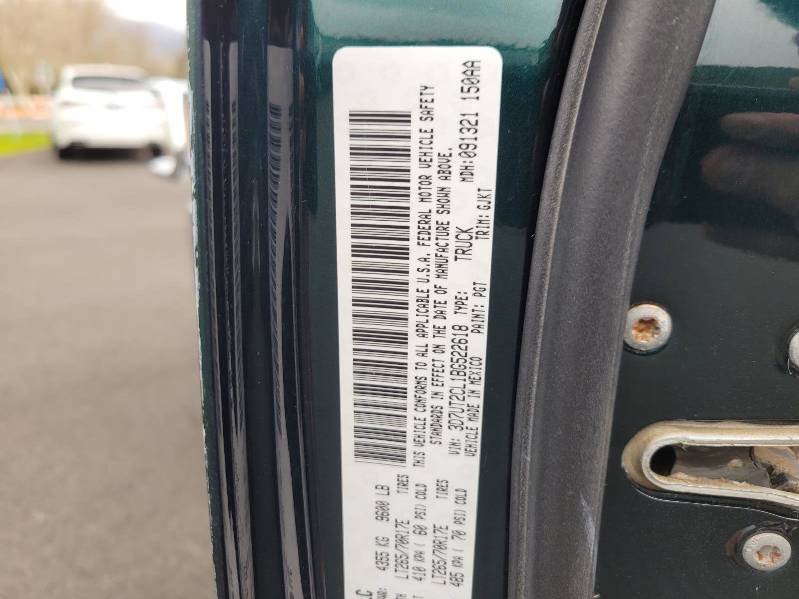 2011 RAM 2500 Laramie