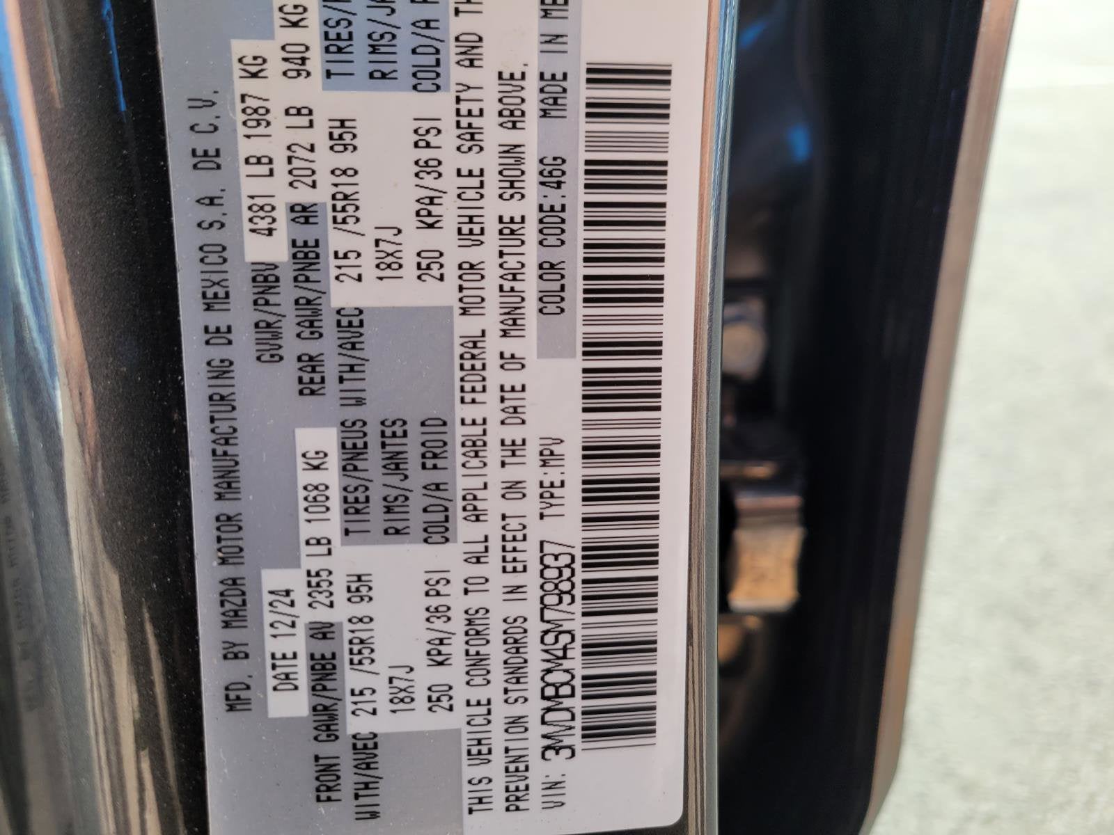 2025 Mazda Mazda CX-30 2.5 S Preferred Package