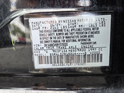 2024 Nissan Sentra SV