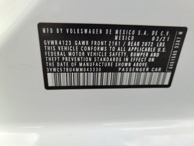 2021 Volkswagen Jetta R-Line
