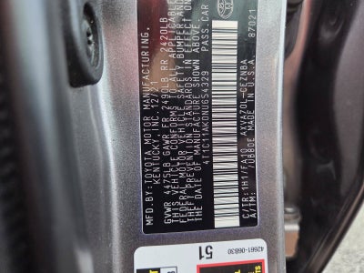2022 Toyota Camry LE