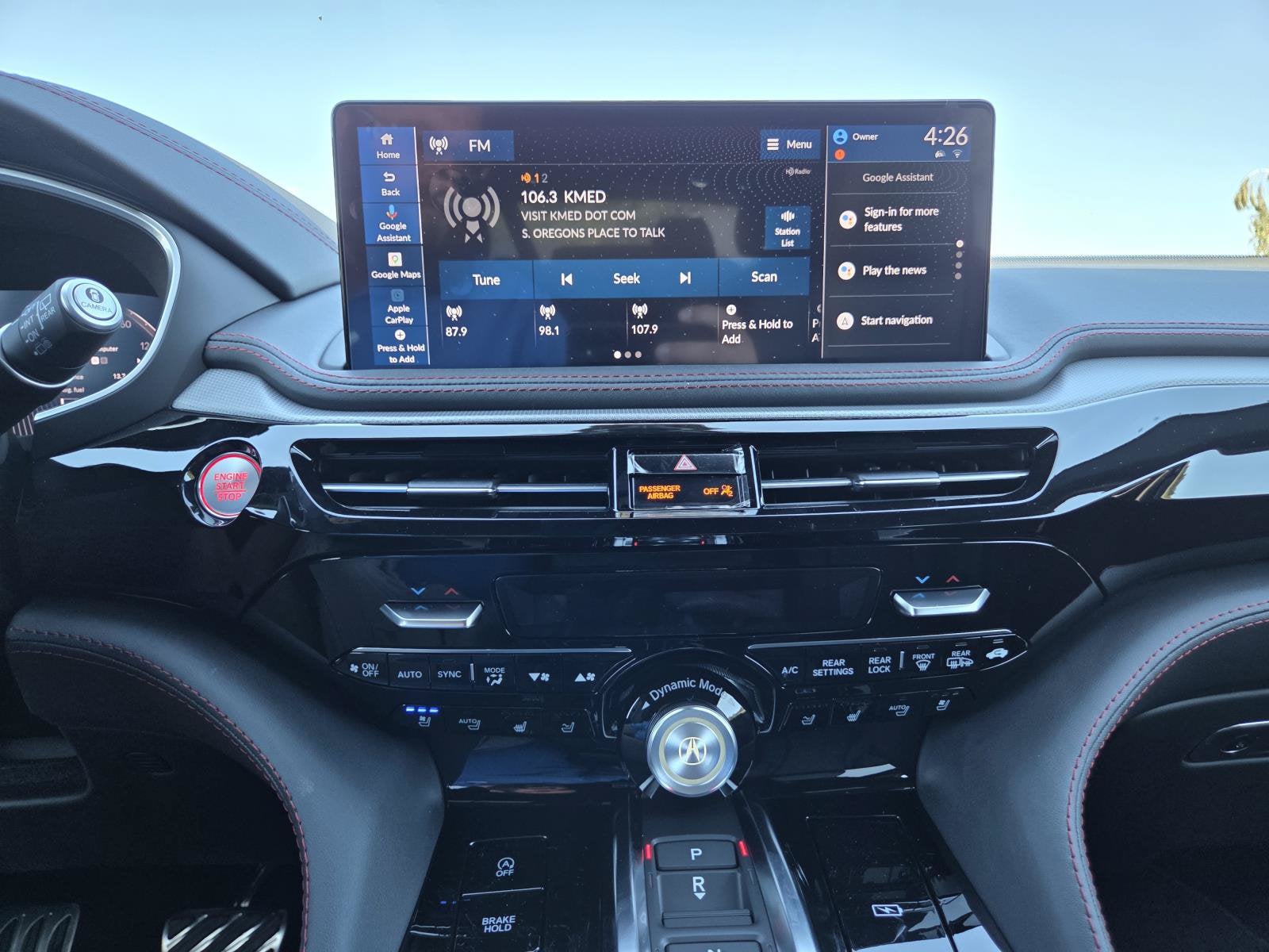 2026 Acura MDX w/A-Spec Advance Package AWD