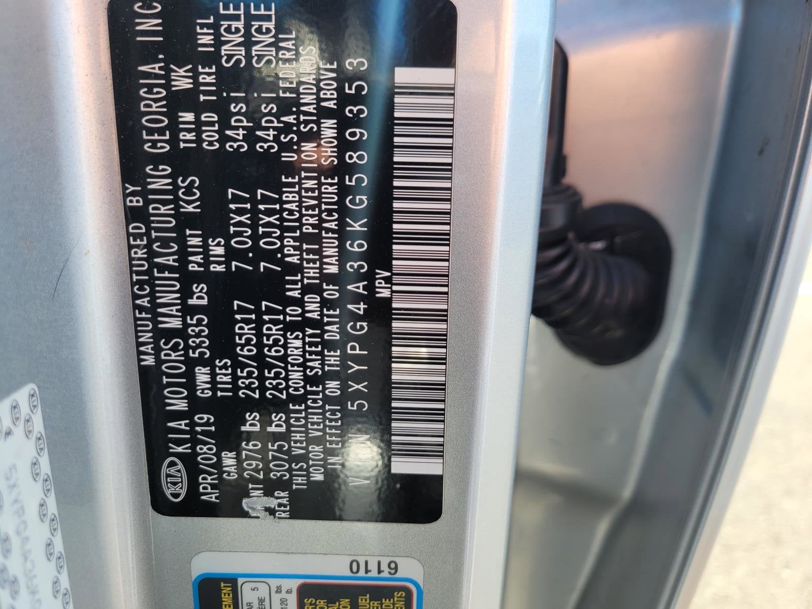 2019 Kia Sorento L