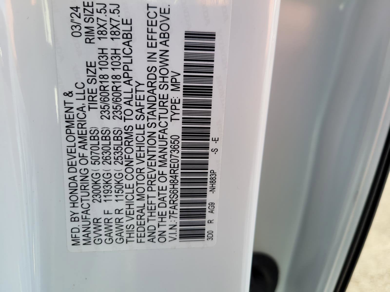 2024 Honda CR-V Hybrid Sport-L