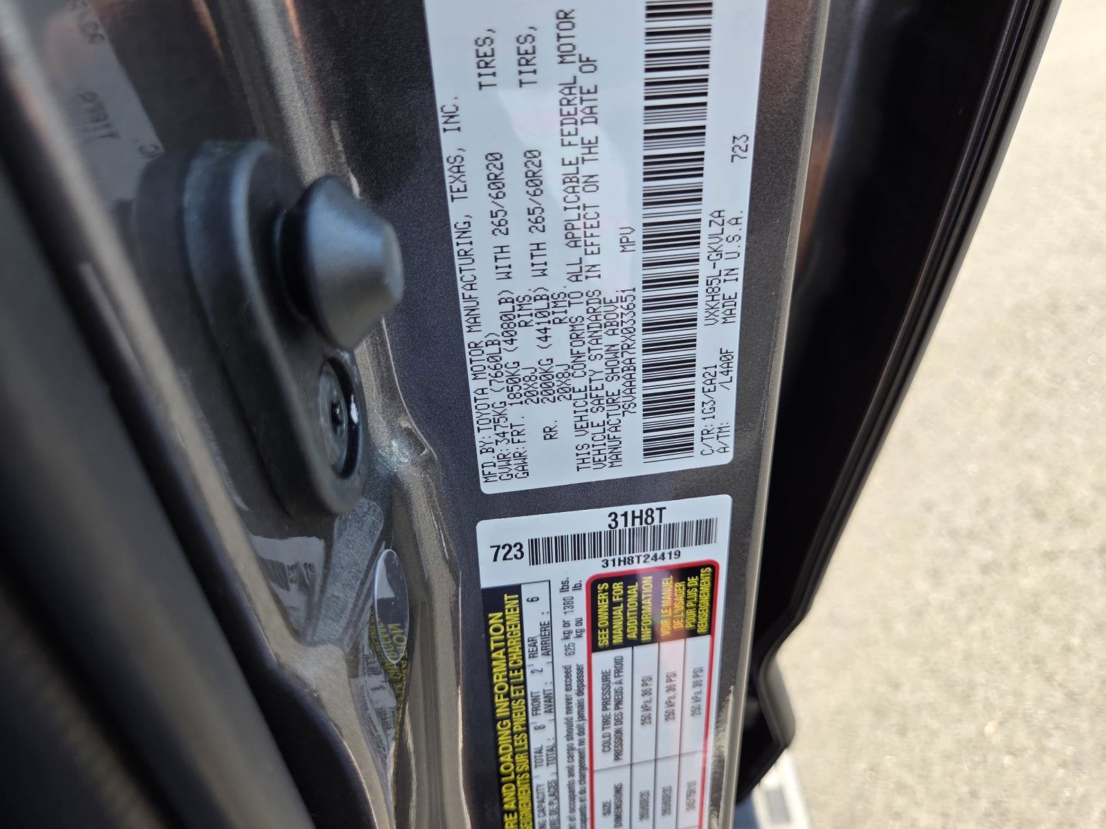 2024 Toyota Sequoia Limited