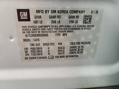 2021 Chevrolet Trax LS