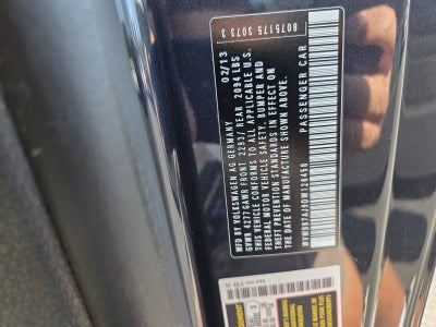 2013 Volkswagen Golf 2.5L
